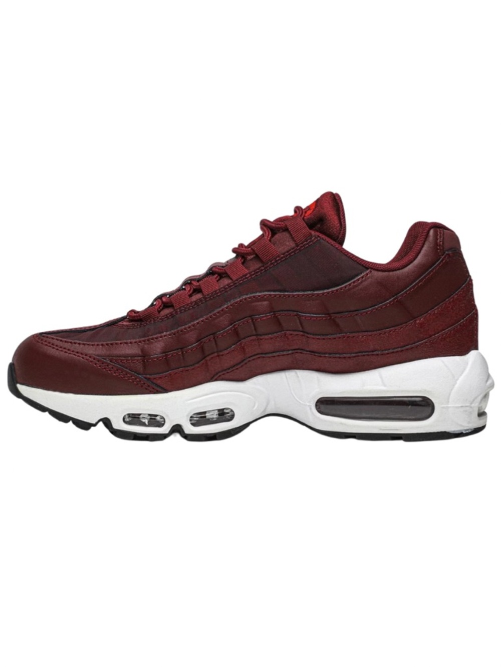 Nike 7.5 Team Red Air Max 95 Sneakers - Picture 2 of 5